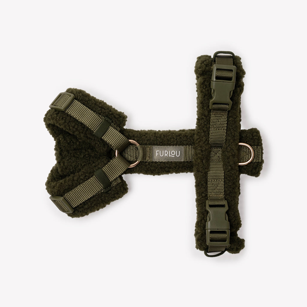 Sherpa Dog Harness — Moss Green