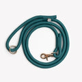 Braided Rope Leash — Blue