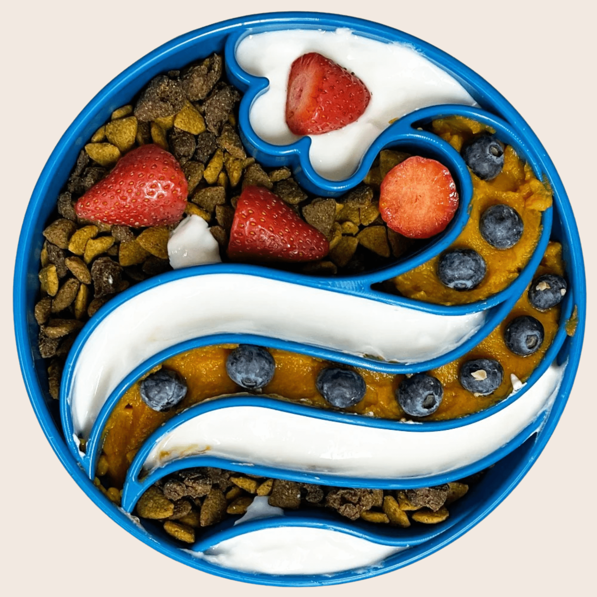Slow Feeder Dog Bowl — Made in USA