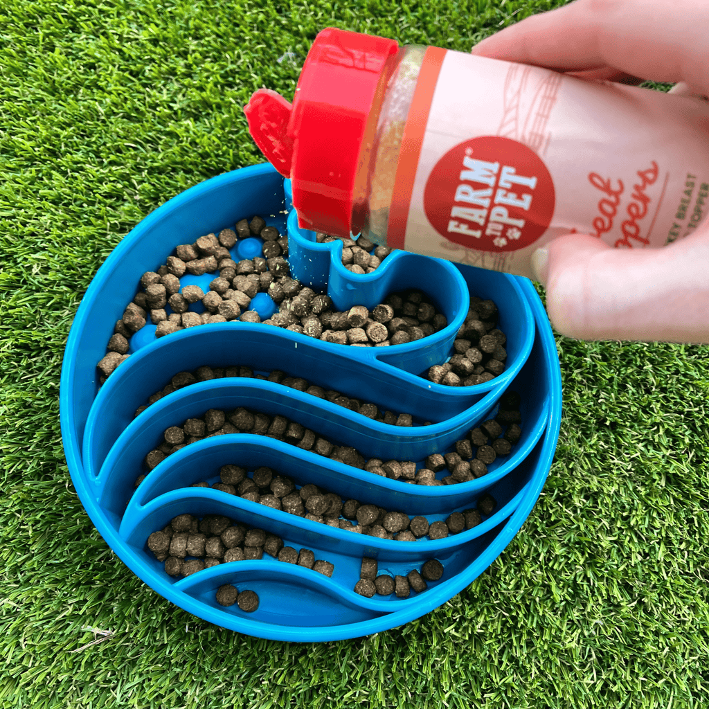Slow Feeder Dog Bowl — Made in USA
